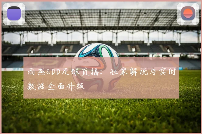 雨燕app足球直播：独家解说与实时数据全面升级